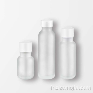 Nouvelle arrivée 50 ml bouteille de lotion en verre cosmétique